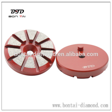 3 inch round metal diamond grinding tools